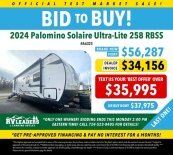 New 2024 Palomino SolAire