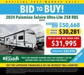 New 2024 Palomino SolAire