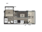 Thumbnail Photo 2 for New 2024 Winnebago Spirit 22M