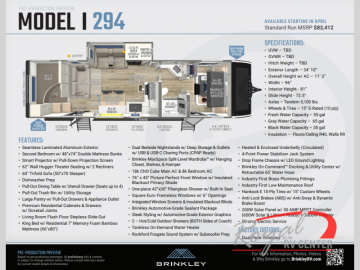 New 2025 Brinkley Model I