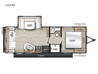 Thumbnail Photo 1 for New 2025 Coachmen Catalina 231MKS