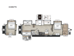 Thumbnail Photo 2 for New 2025 Coachmen Catalina 343BHTS