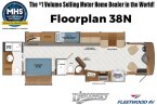 Thumbnail Photo 2 for New 2025 Fleetwood Discovery 38N