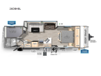 Thumbnail Photo 1 for New 2025 Forest River Cherokee 26DBHBL