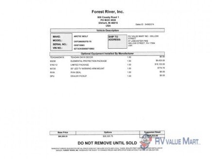 Photo 1 for New 2025 Forest River Cherokee