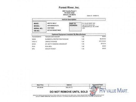 Photo 1 for New 2025 Forest River Cherokee