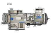 New 2025 Forest River Rockwood 2906BS