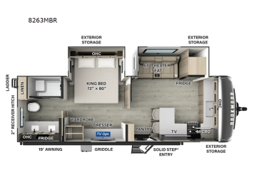 New 2025 Forest River Rockwood 8263MBR