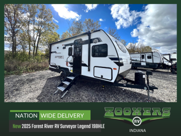 New 2025 Forest River Surveyor 19BHLE