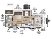 New 2025 Forest River Surveyor 267RBSS