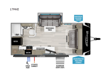New 2025 Grand Design Imagine 17MKE