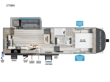 New 2025 Grand Design Reflection 270BN