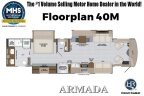 Thumbnail Photo 2 for New 2025 Holiday Rambler Armada 40M