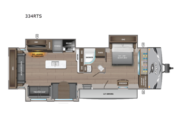 New 2025 JAYCO Jay Flight 334RTS