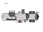 Thumbnail Photo 1 for New 2025 Keystone Alpine 3700FL