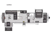 New 2025 Keystone Cougar 320RDS