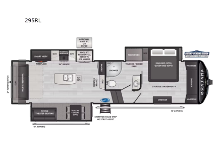 Photo 1 for New 2025 Keystone Montana 295RL