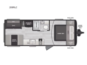 New 2025 Keystone Springdale 200RLC