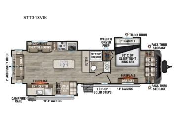 New 2025 Venture SportTrek STT343VIK