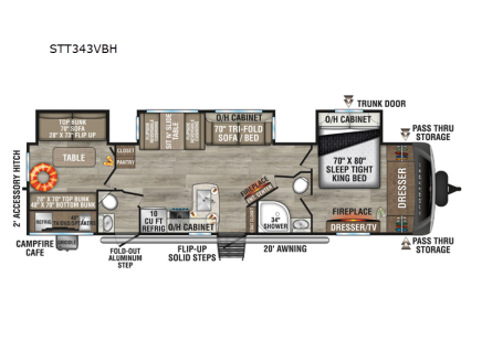 Photo 1 for New 2025 Venture SportTrek STT343VBH