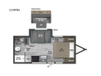 Thumbnail Photo 1 for New 2025 Winnebago Micro Minnie 2108FBS