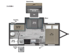 Thumbnail Photo 1 for New 2025 Winnebago Micro Minnie 2100BH
