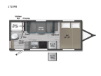 Thumbnail Photo 1 for New 2025 Winnebago Micro Minnie 1720FB