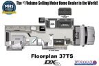 Thumbnail Photo 1 for New 2026 Dynamax DX3 37TS