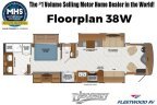 Thumbnail Photo 1 for New 2026 Fleetwood Discovery 38W