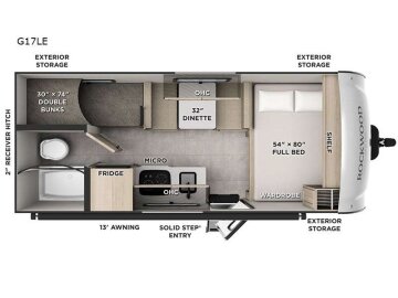 2026 Forest River Rockwood G17LE