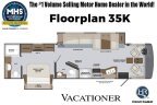 Thumbnail Photo 1 for New 2026 Holiday Rambler Vacationer 35K