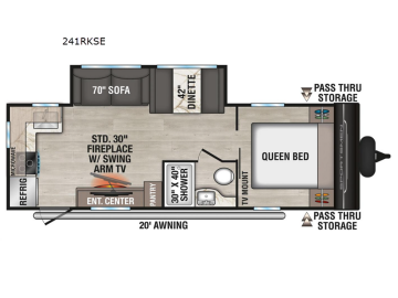 New 2026 KZ Sportsmen 241RKSE