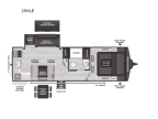 Thumbnail Photo 1 for 2026 Keystone Cougar 25MLE