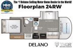 Thumbnail Photo 1 for New 2026 Thor Delano 24RW