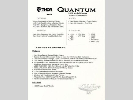 Photo 1 for New 2026 Thor Quantum