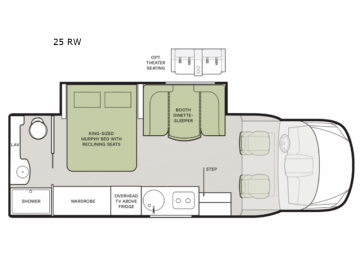 New 2026 Tiffin Wayfarer 25 RW