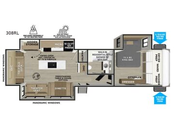 New 2027 Forest River Wildwood 308RL