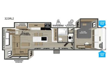 New 2027 Forest River Wildwood 323RLI