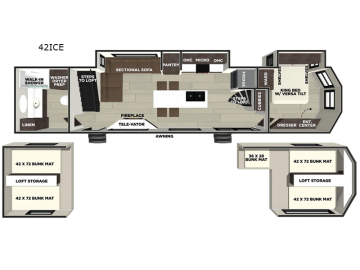 New 2027 Forest River Wildwood 42ICE