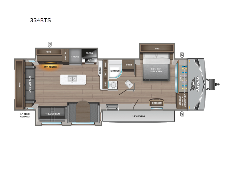 New 2027 JAYCO Jay Flight 334RTS