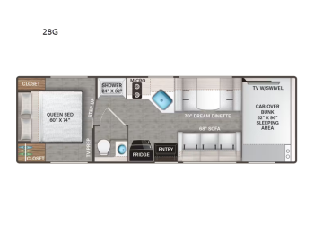 New 2027 Thor Chateau 28G