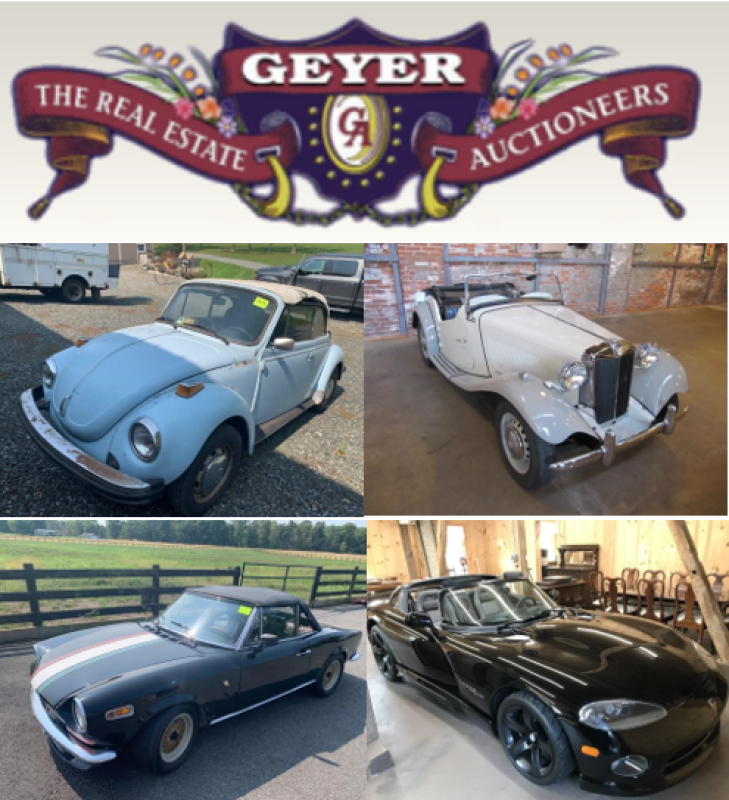 Gilbertsville Estate Auction - Collector Cars & UTV's - Online Bidding