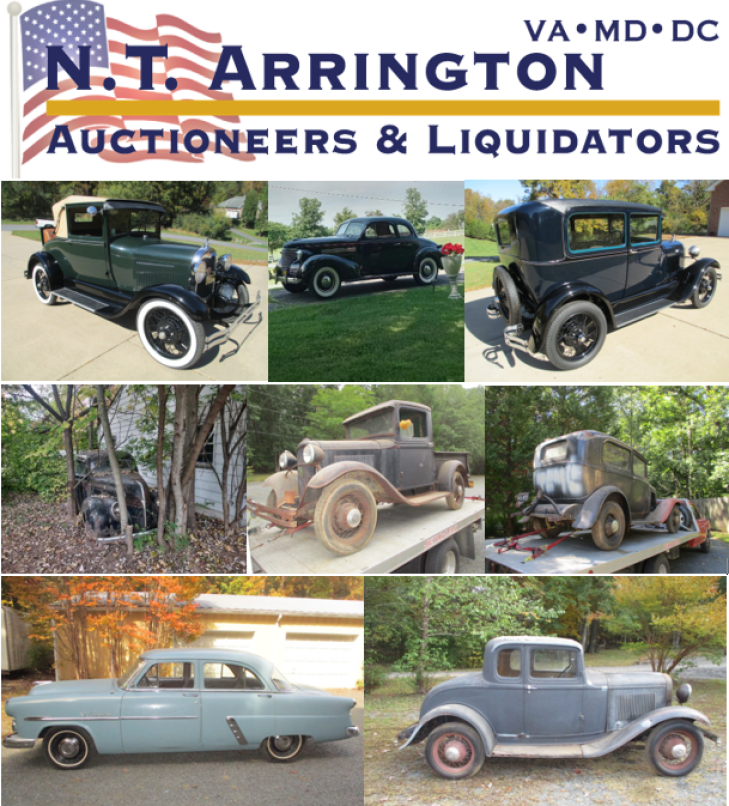 ANTIQUE CARS, EQUIPMENT, PARTS & MORE - ONLINE AUCTION