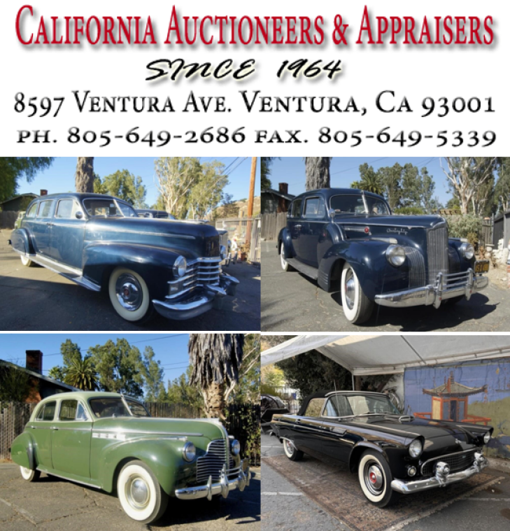 Estate Auction - Classic & Antique Cars - Live & Online Bidding