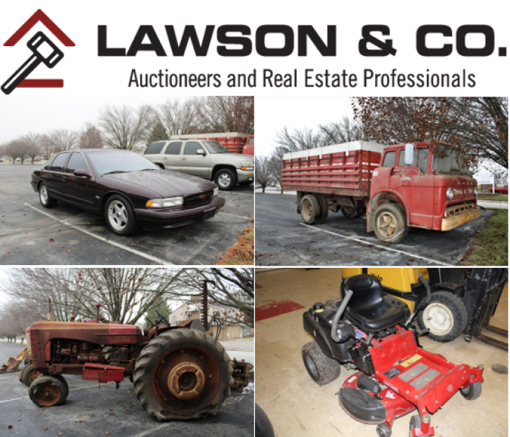 PUBLIC AUCTION: 1996 CHEVY IMPALA SS – 1966 FORD F600 SNUBNOSE TRUCK – TRACTORS & MORE!