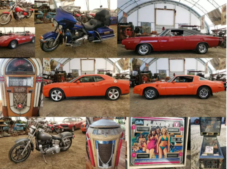 Muscle Cars, Motorcycles, Pinball Machines And Jukeboxes - Online Only Auction