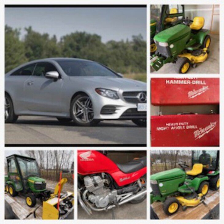 Estate Auction - Luxury Car, Motorcycle & Equipment - Live & Online