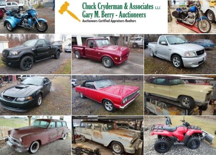 Online Estate Auction - COLLECTOR CARS, TRUCKS,  MOTORCYCLES, TOOLS & EQUIPMENT