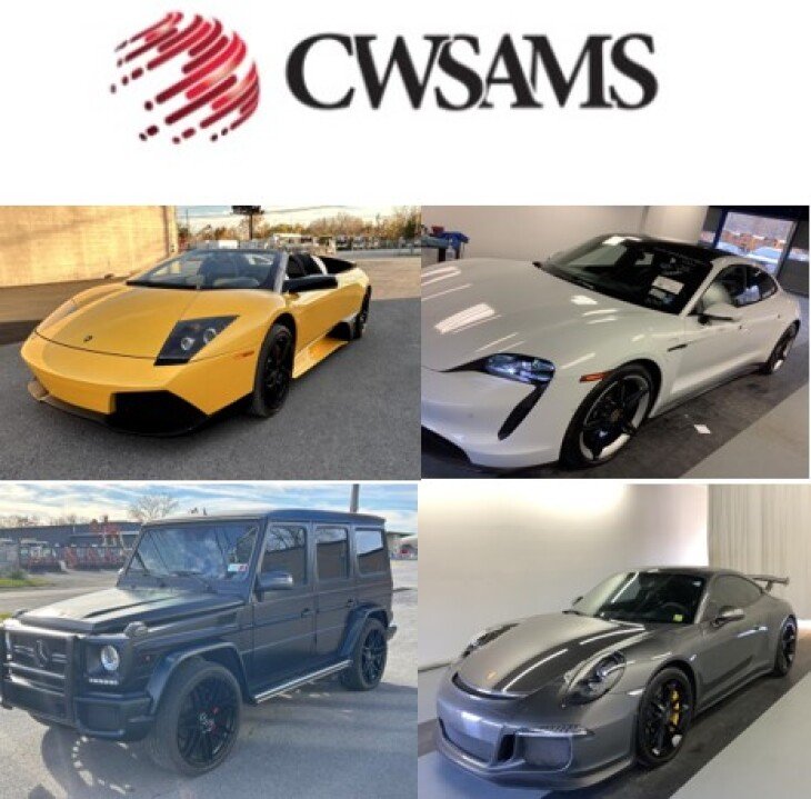U.S. Treasury Live In-Person Auction with Online Simulcast Bidding - Exotic Cars