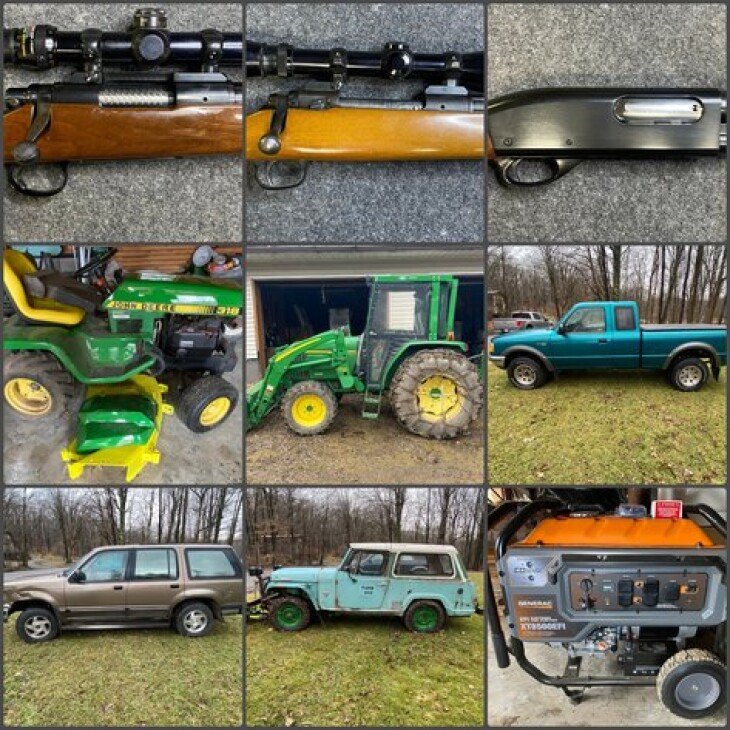 Estate of Delmas Metheny: Trucks, Tractor, Guns, Tools - Online Only Auction